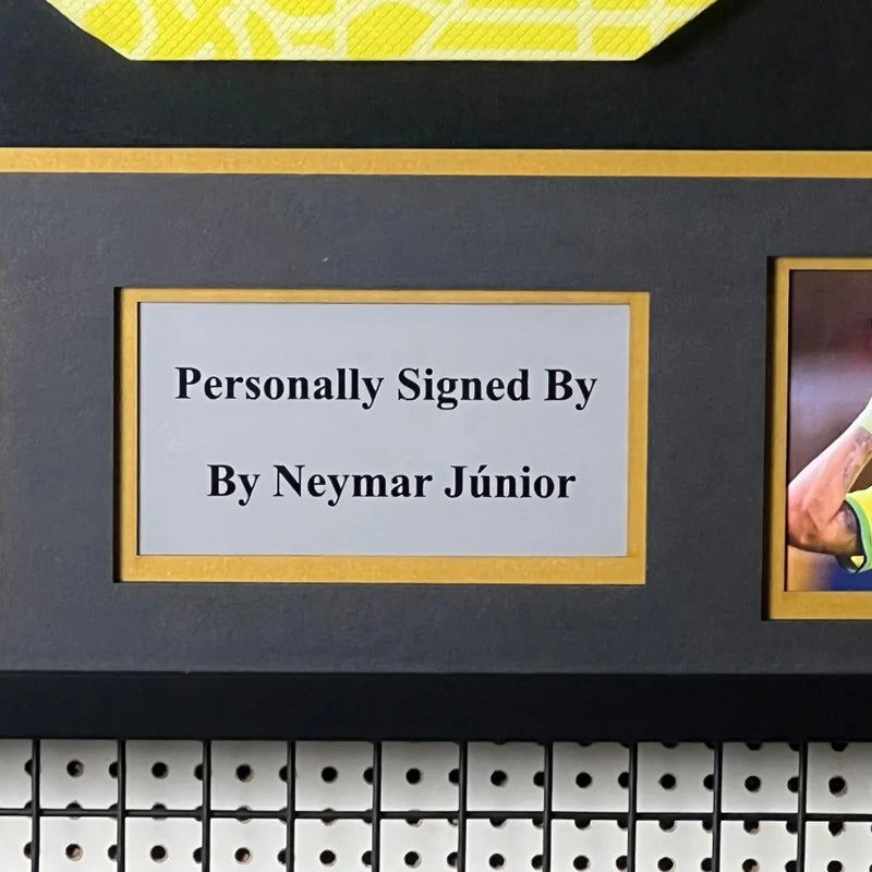 Neymar Signed Brazil Jersey