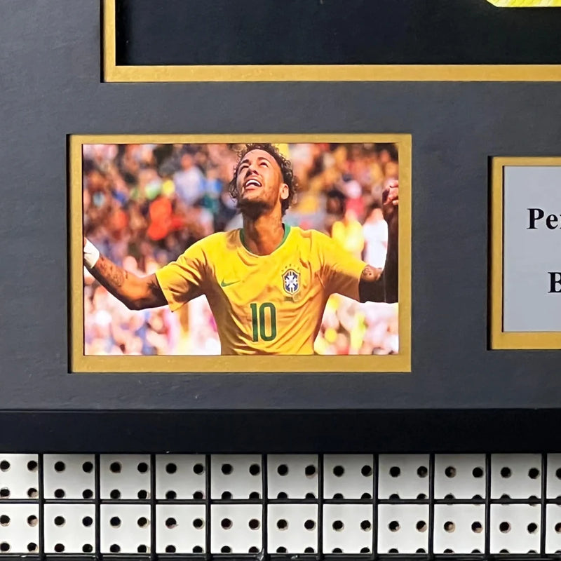 Neymar Signed Brazil Jersey