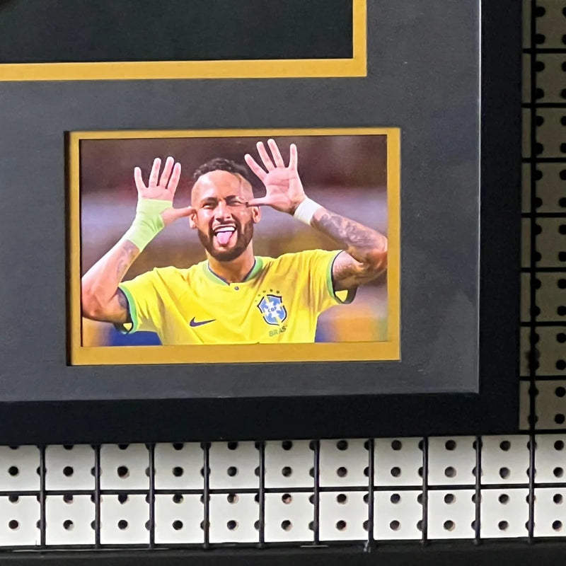 Neymar Signed Brazil Jersey
