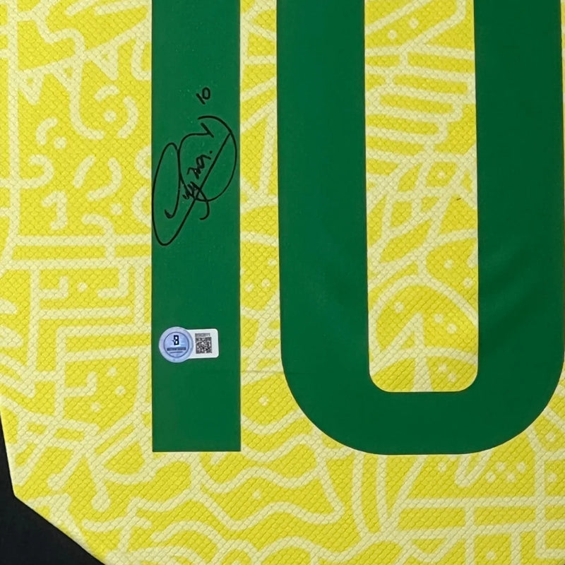 Neymar Signed Brazil Jersey