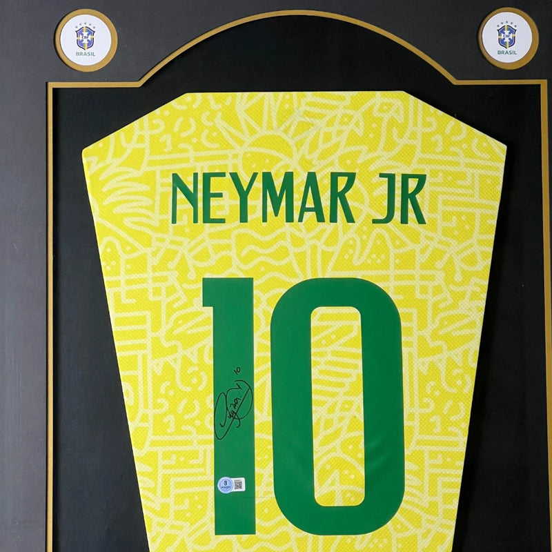 Neymar Signed Brazil Jersey