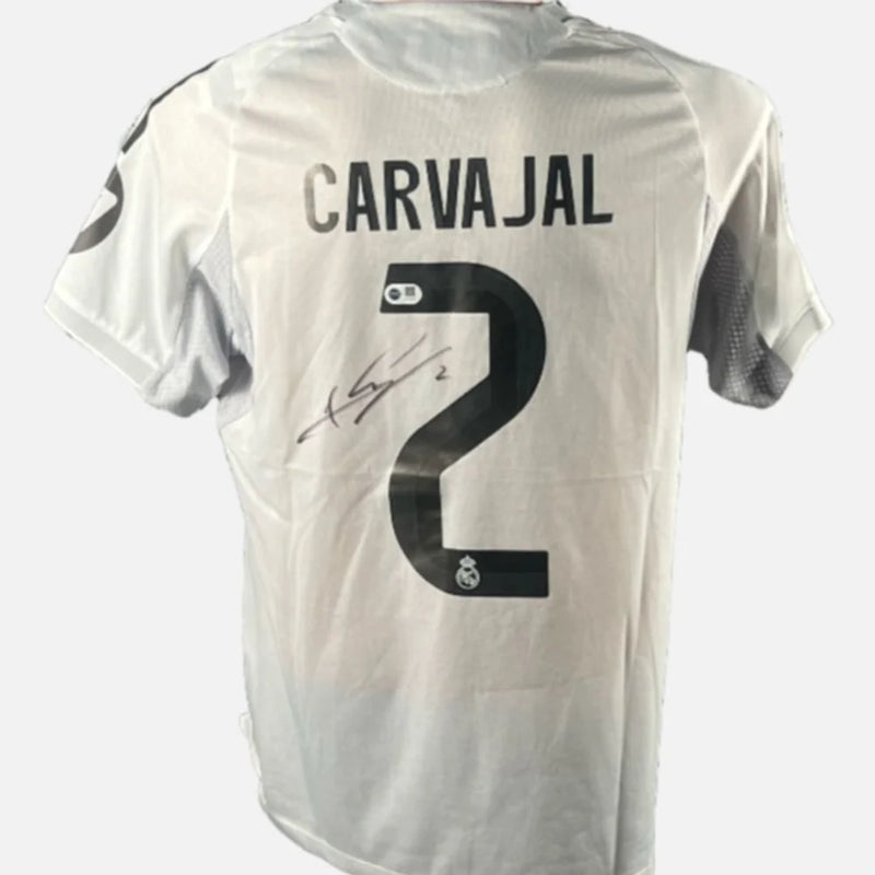 Dani Carvajal Signed Real Madrid Jersey