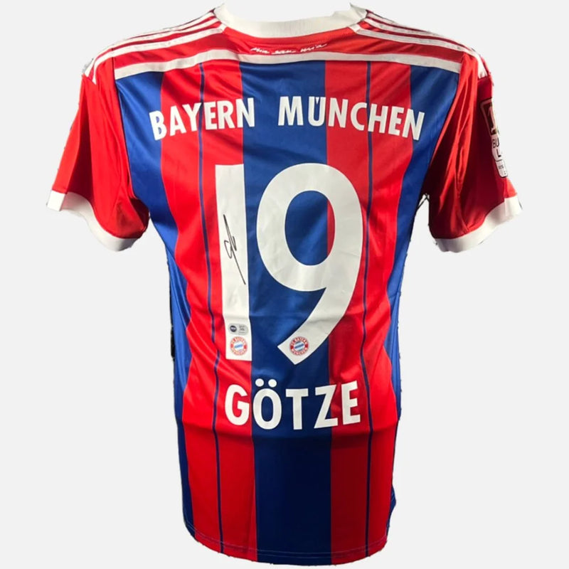 Mario Gotze Signed Bayern Munich Jersey