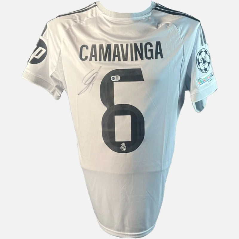 Eduardo Camavinga Signed Real Madrid Jersey