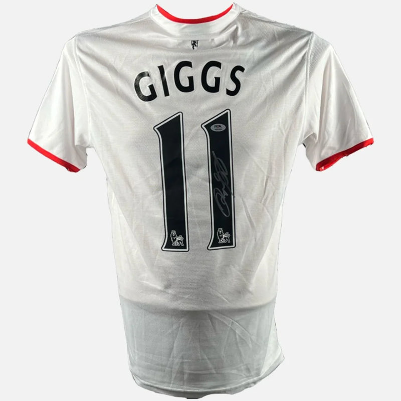 Ryan Giggs Signed Manchester United Jersey