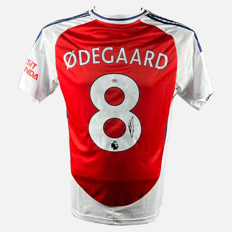 Martin Odegaard Signed Arsenal Jersey