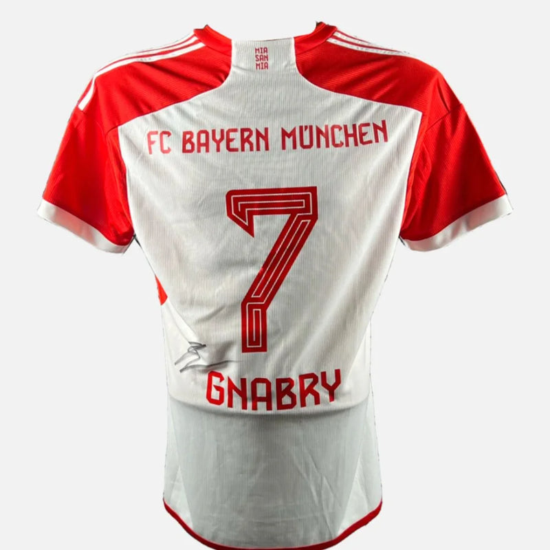 Serge Gnabry Signed Bayern Munich Jersey