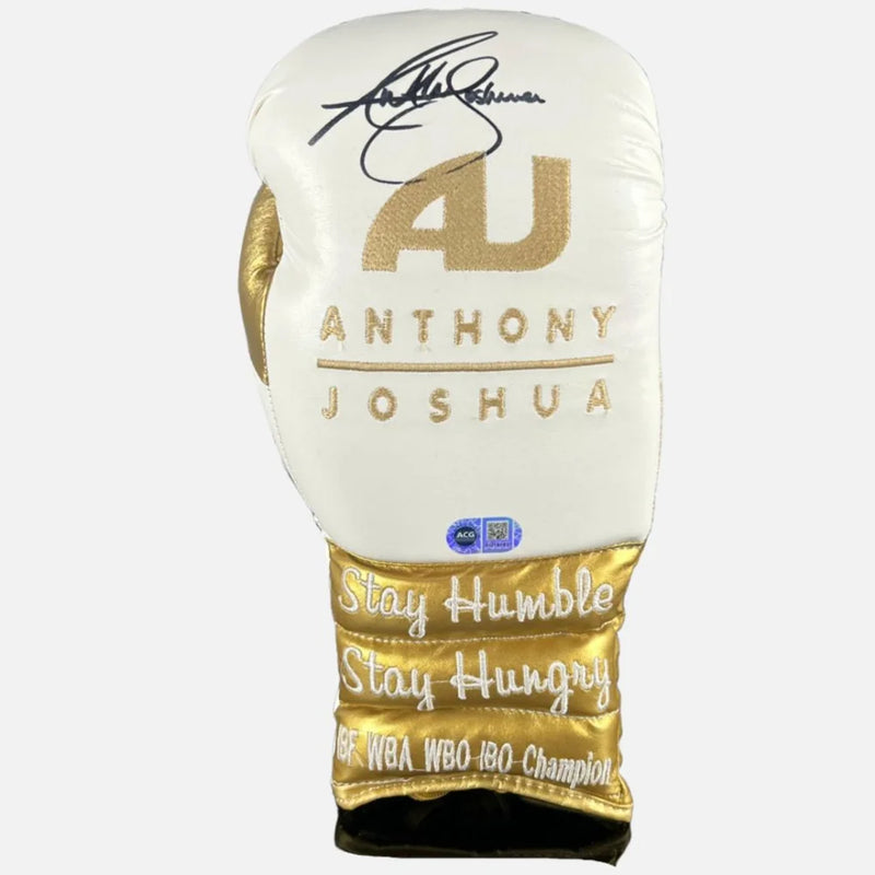 Anthony Joshua Signed Boxing Glove