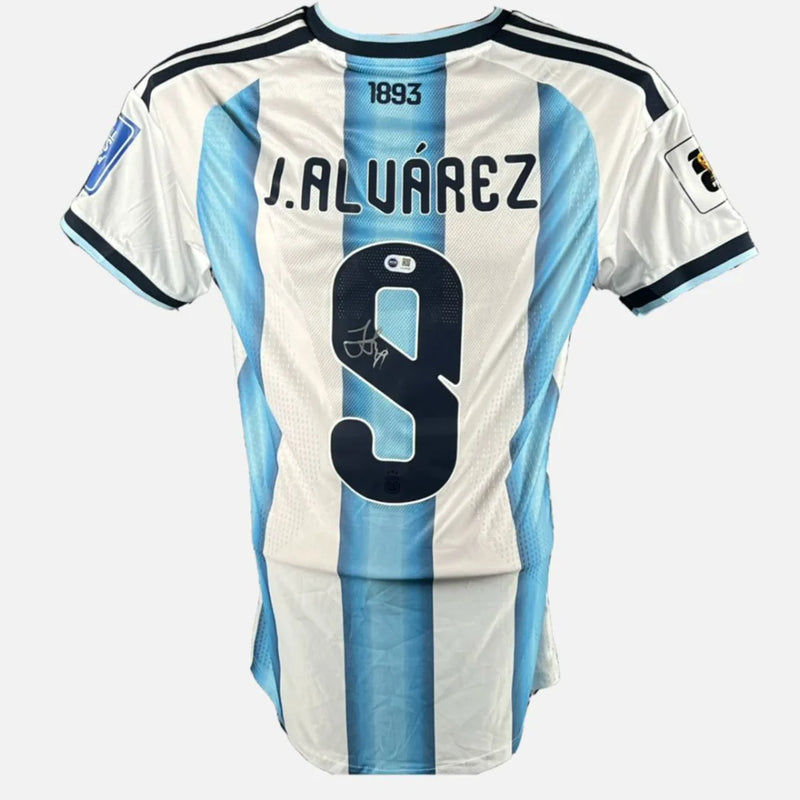 Julian Alvarez Signed Argentina Jersey