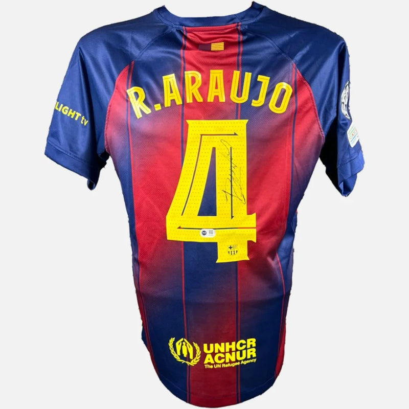 Ronald Araújo Signed Barcelona Jersey