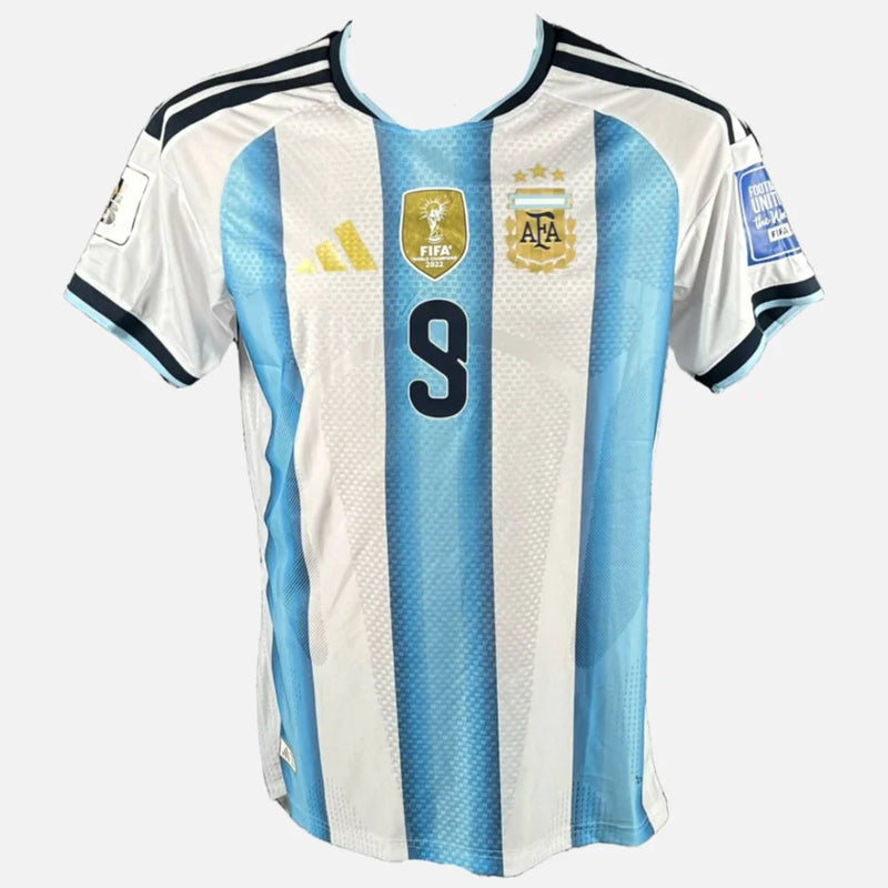 Julian Alvarez Signed Argentina Jersey