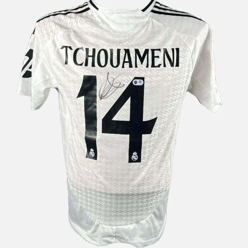 Aurelien Tchouameni Signed Real Madrid Jersey