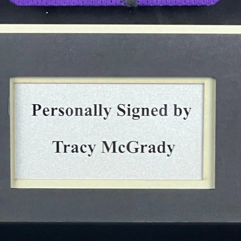 Tracy McGrady Signed Raptors Jersey