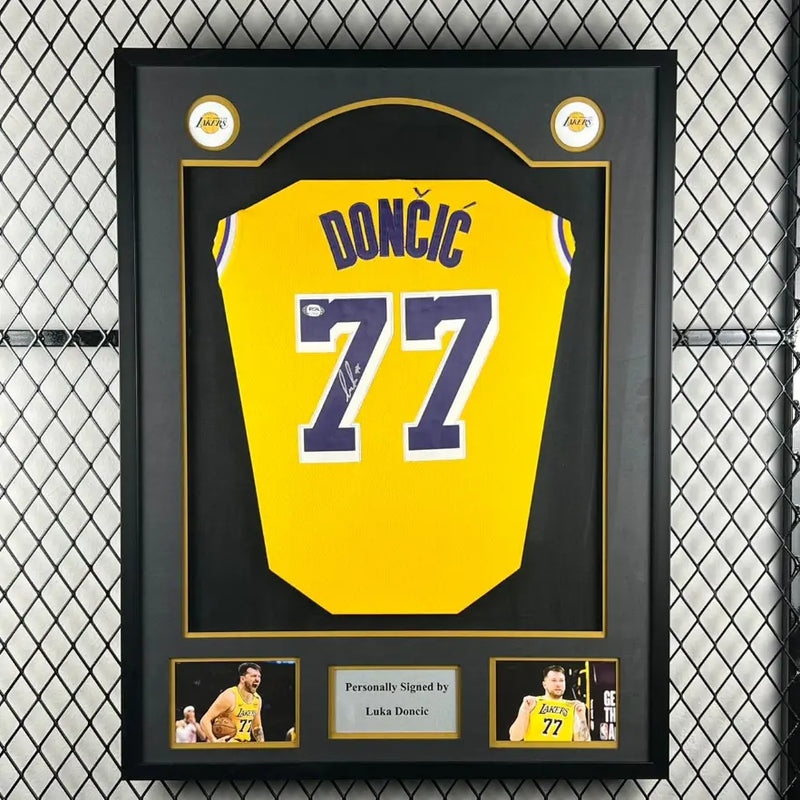 Luka Doncic Signed Lakers Jersey