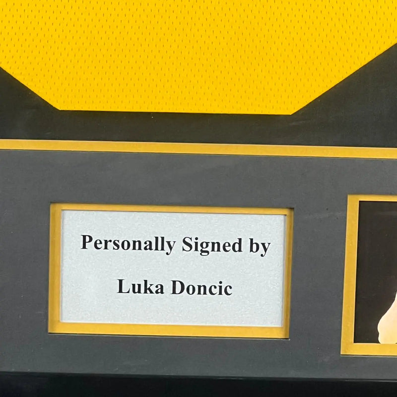 Luka Doncic Signed Lakers Jersey
