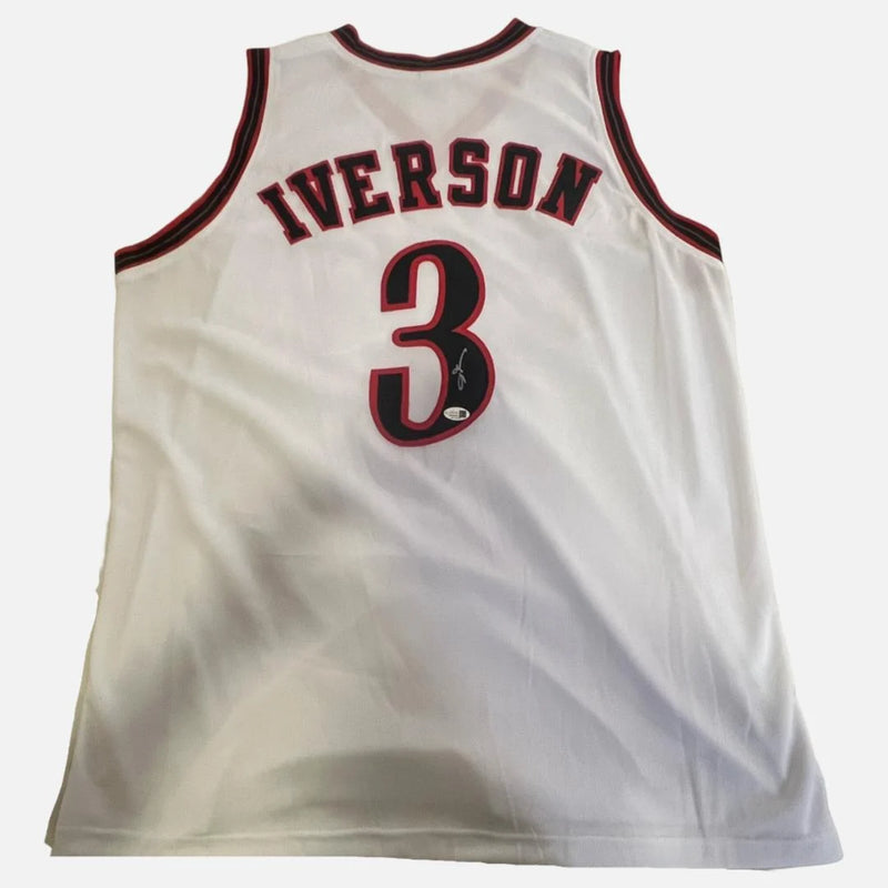 Allen Iverson Signed Philadelphia 7ers Jersey