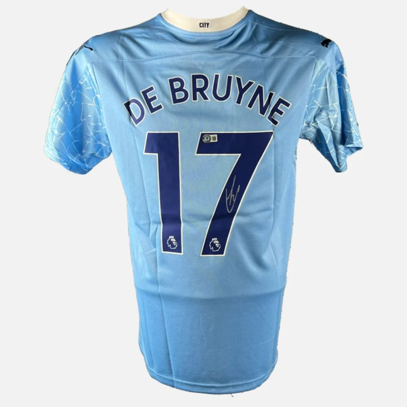 Kevin De Bruyne Signed Manchester City Jersey