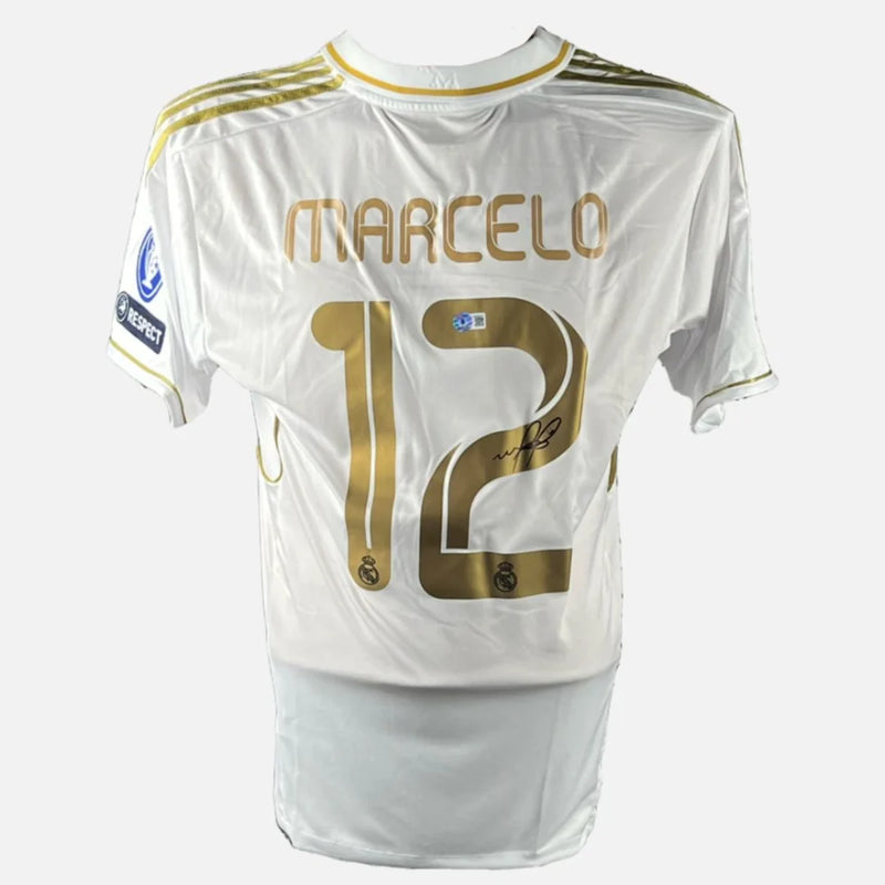 Marcelo Signed Real Madrid Jersey