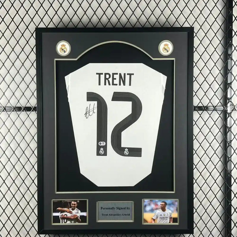 Trent Alexander-Arnold Signed Real Madrid Jersey