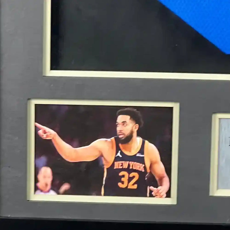 Karl-Anthony Towns Signed New York Knicks Jersey