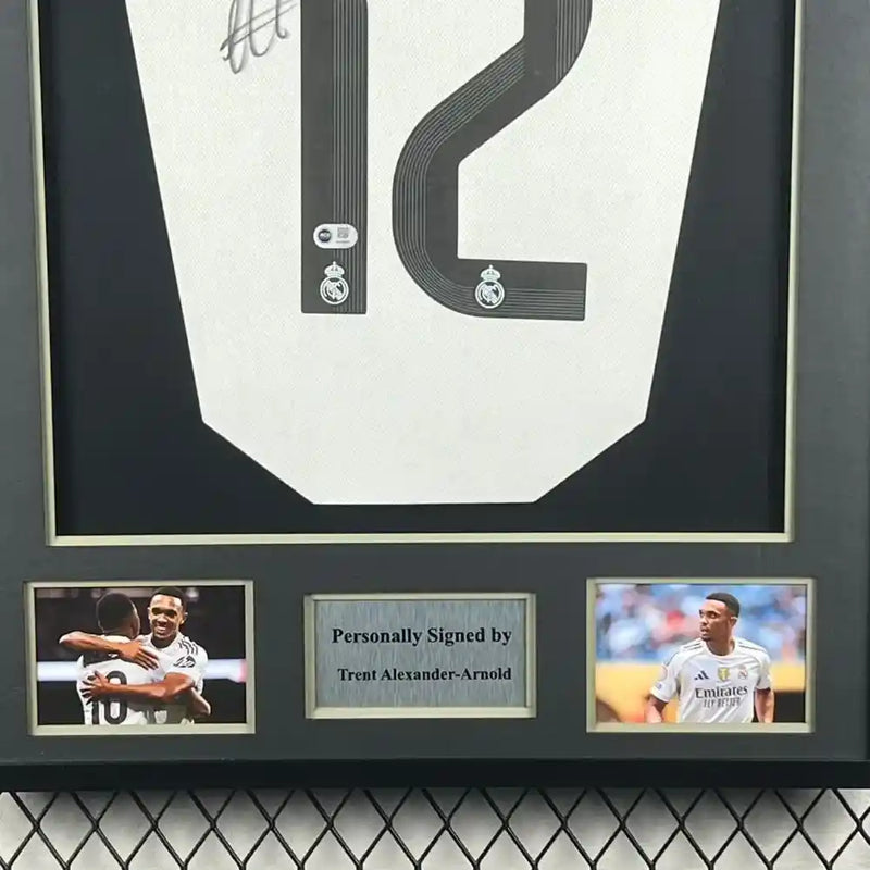Trent Alexander-Arnold Signed Real Madrid Jersey