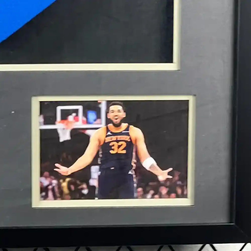 Karl-Anthony Towns Signed New York Knicks Jersey