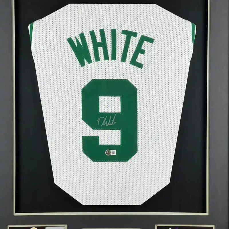 Derrick White Signed Celtics Jersey