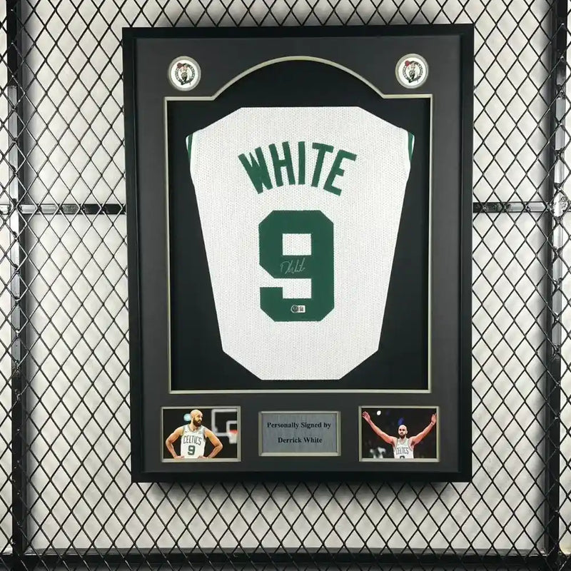 Derrick White Signed Celtics Jersey
