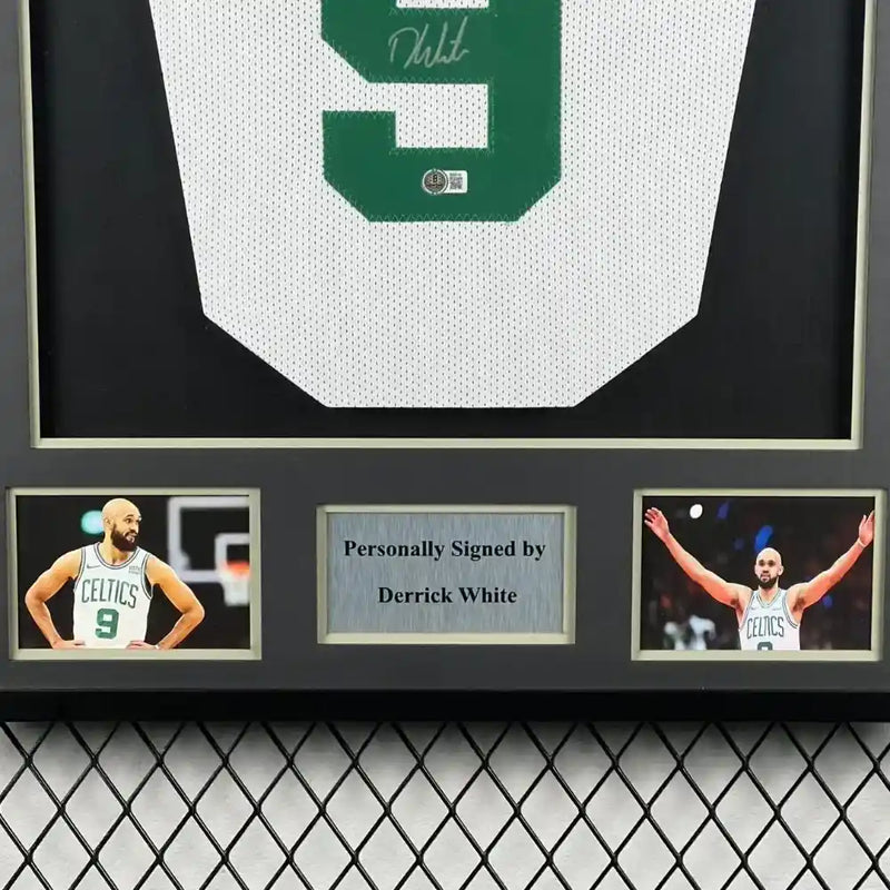 Derrick White Signed Celtics Jersey