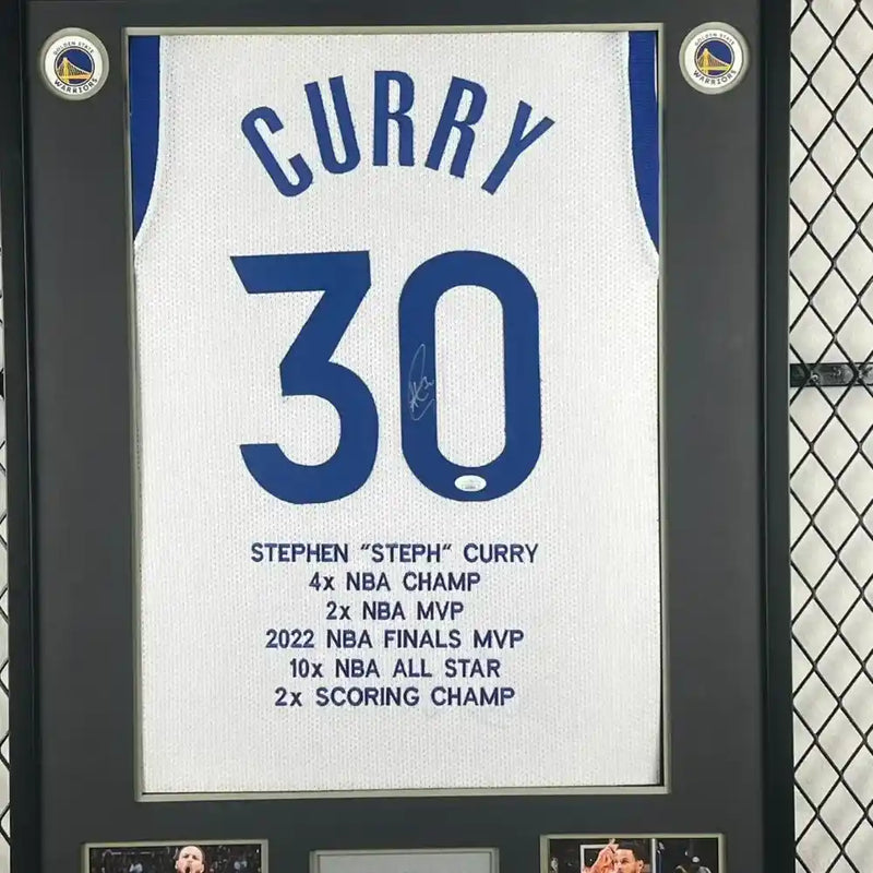 Stephen Curry Signed Golden State Warriors Jersey