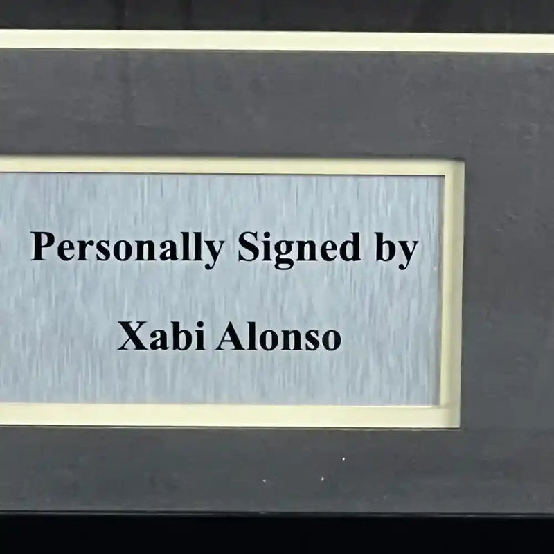 Xabi Alonso Signed Liverpool Jersey