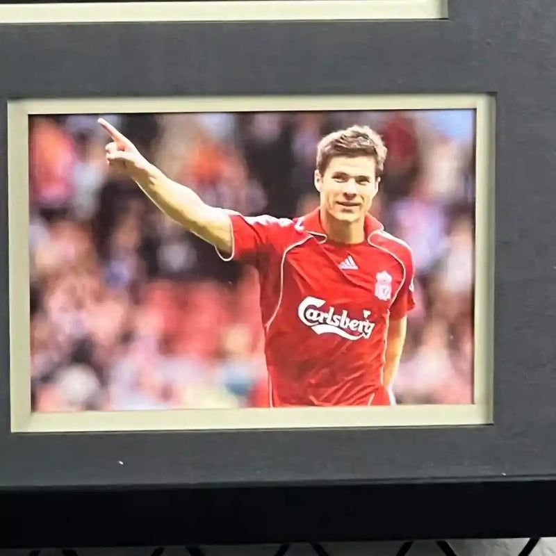 Xabi Alonso Signed Liverpool Jersey
