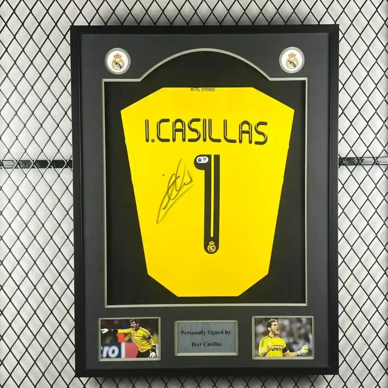 Iker Casillas Signed Real Madrid Jersey