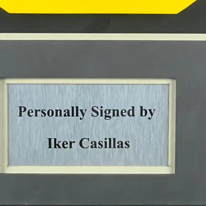 Iker Casillas Signed Real Madrid Jersey