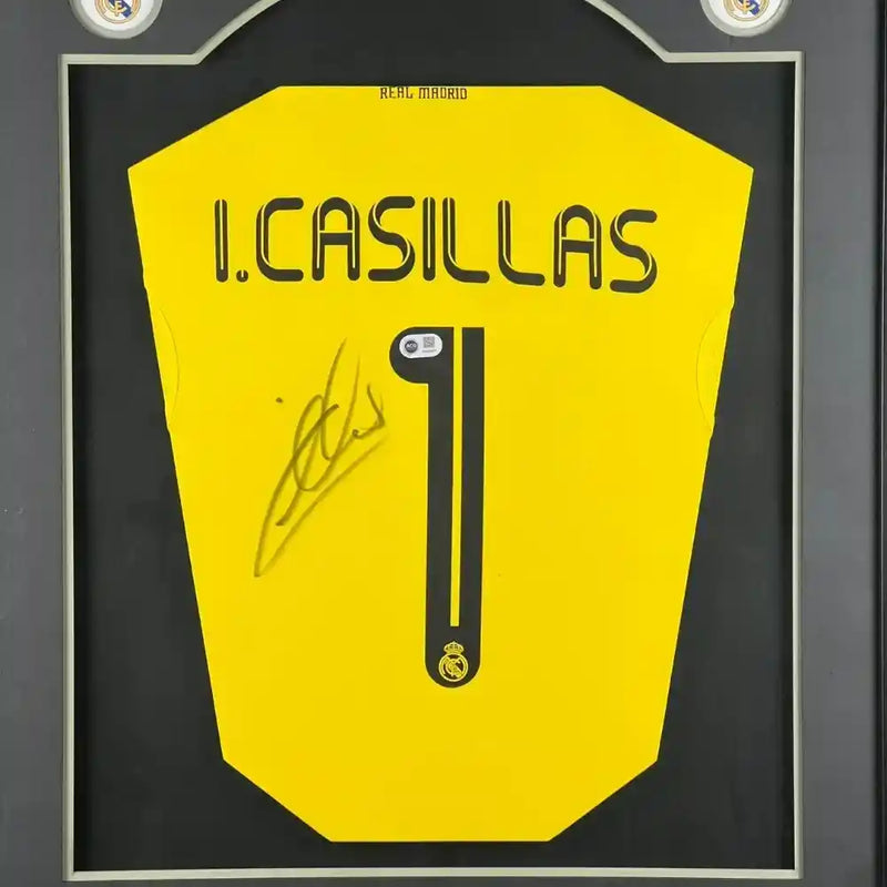 Iker Casillas Signed Real Madrid Jersey