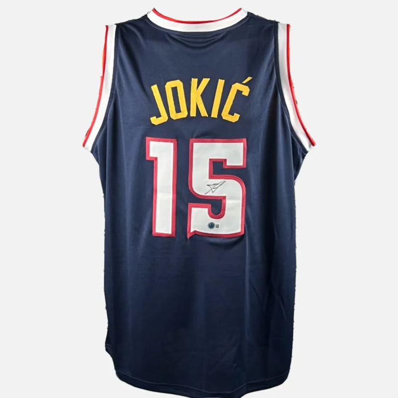 Nikola Jokic Signed Denver Nuggets Jersey
