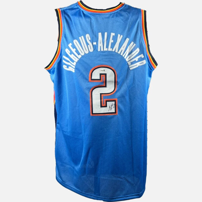 Shai Gilgeous-Alexander Signed Oklahoma City Thunder Jersey