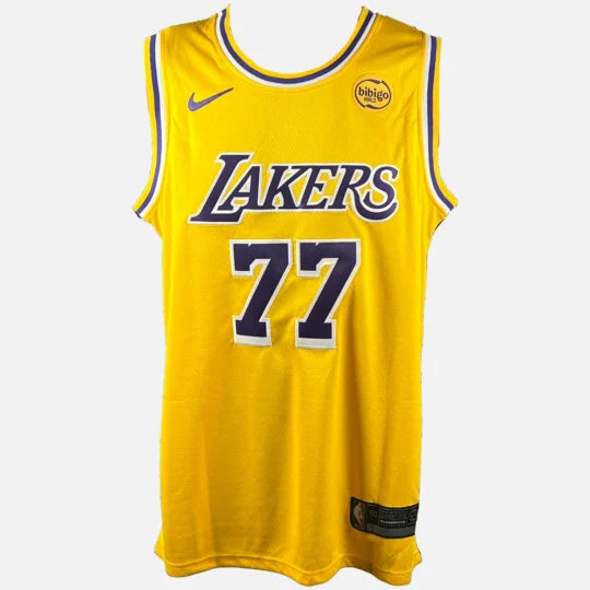 Luka Doncic Signed Lakers Jersey