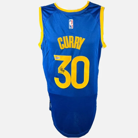 Stephen Curry Signed Golden State Warriors Jersey