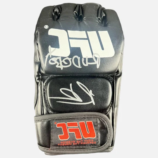 Randy Brown Signed UFC Glove Inscribed “Rudeboy”