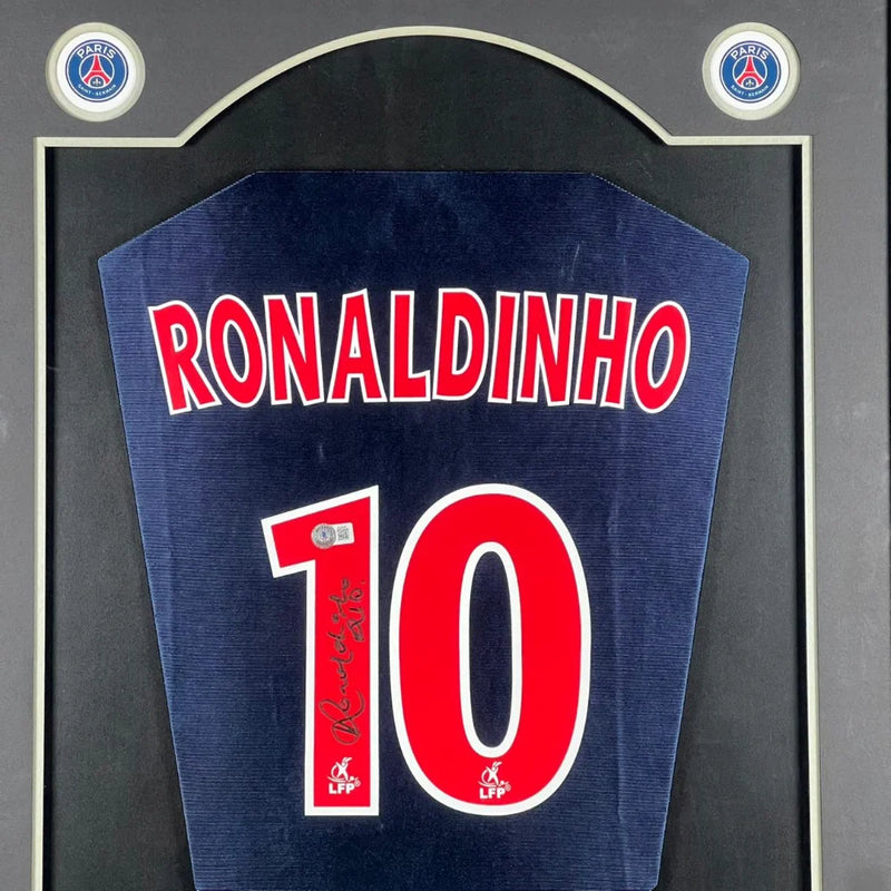 Ronaldinho Signed Paris Saint-Germain FC Jersey