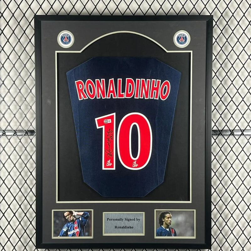 Ronaldinho Signed Paris Saint-Germain FC Jersey