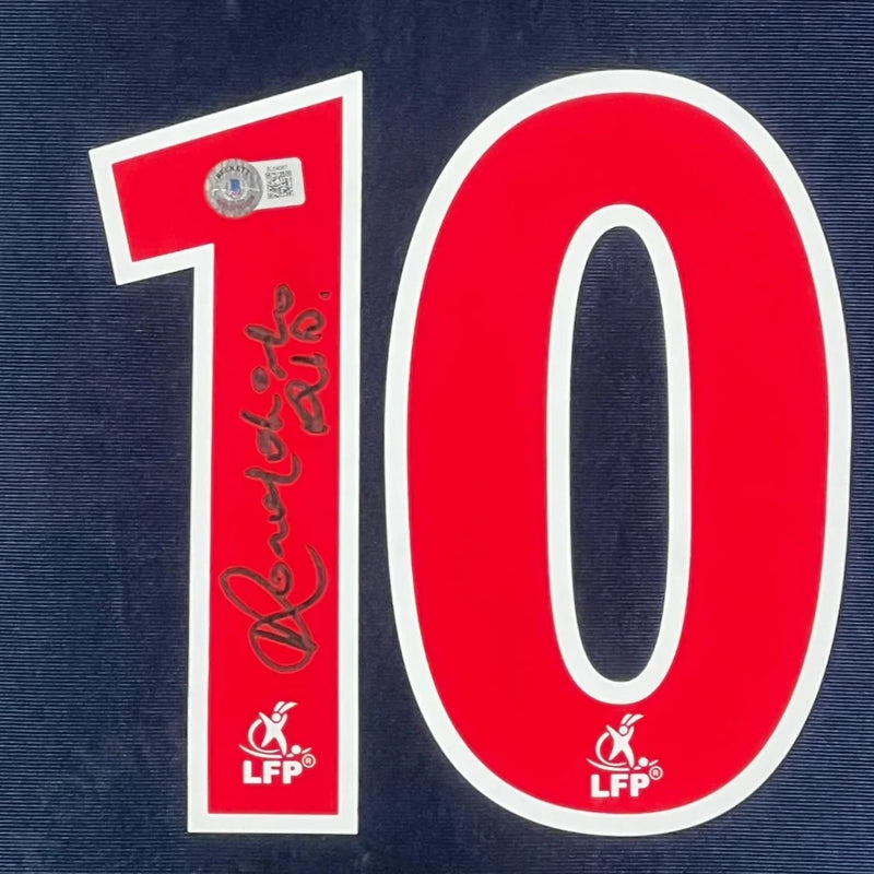 Ronaldinho Signed Paris Saint-Germain FC Jersey