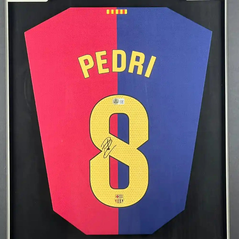 Pedri Signed FC Barcelona Jersey