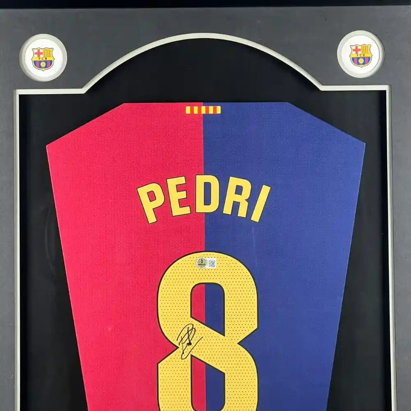 Pedri Signed FC Barcelona Jersey