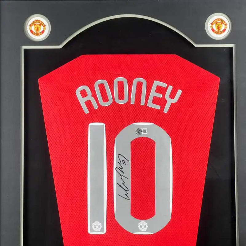 Wayne Rooney Signed Manchester United Jersey