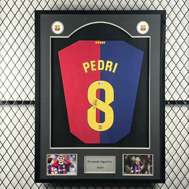 Pedri Signed FC Barcelona Jersey