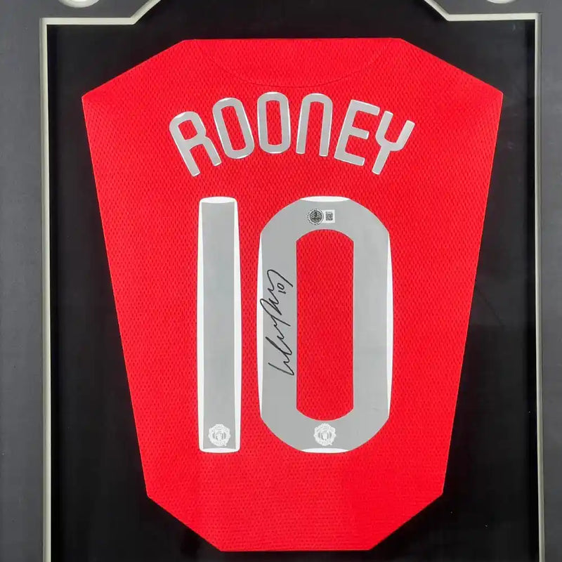 Wayne Rooney Signed Manchester United Jersey
