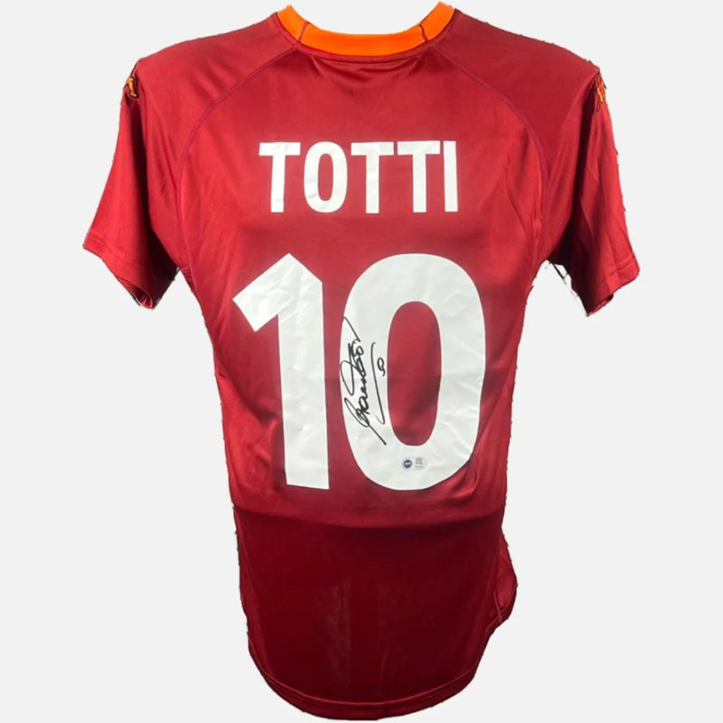 Francesco Totti Signed AS Roma 2000 - 2001 Jersey