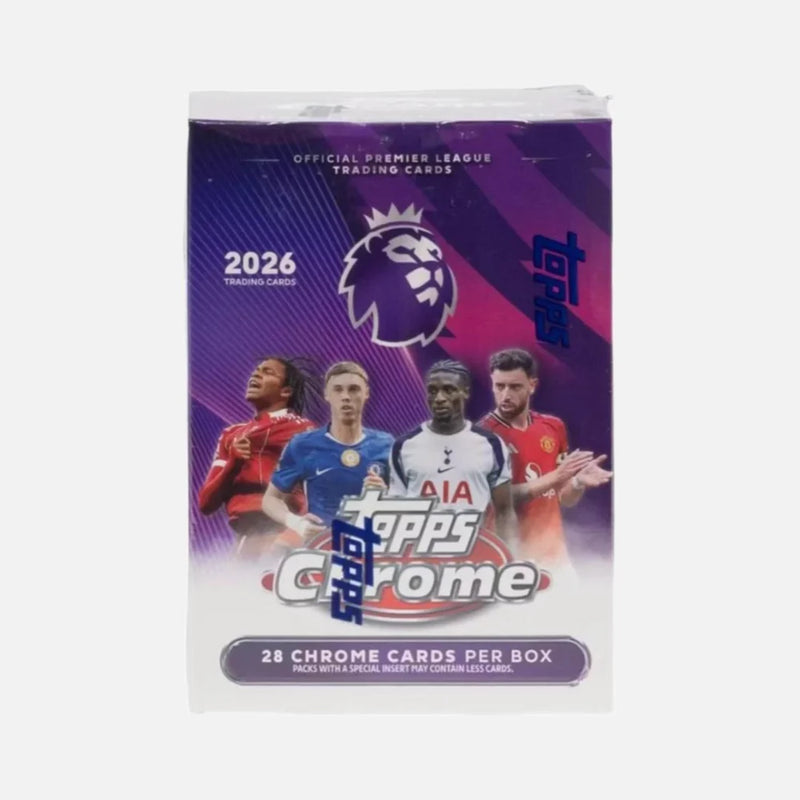 2026 Topps Chrome Premier League EPL Soccer Blaster Box